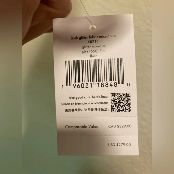 HOST PICK! NWT Kate Spade Flash Glitter Pink Crossbody - Picture 10 of 10